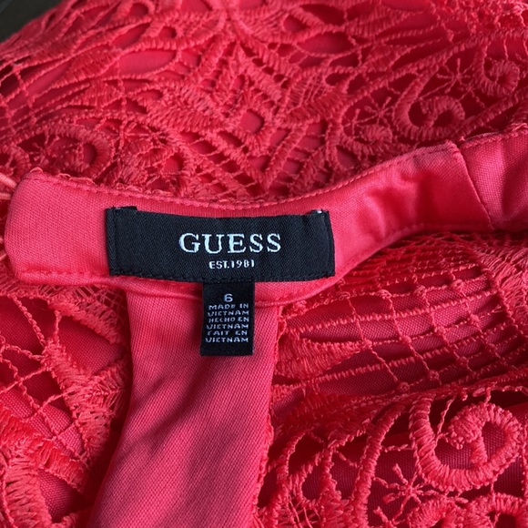 Guess Red Sleeveless Dress - Picture 7 of 9